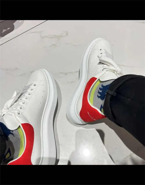 알렉산더 맥퀸 오버사이즈드 스니커즈 파리 블루 553680WHGP79086 photo review