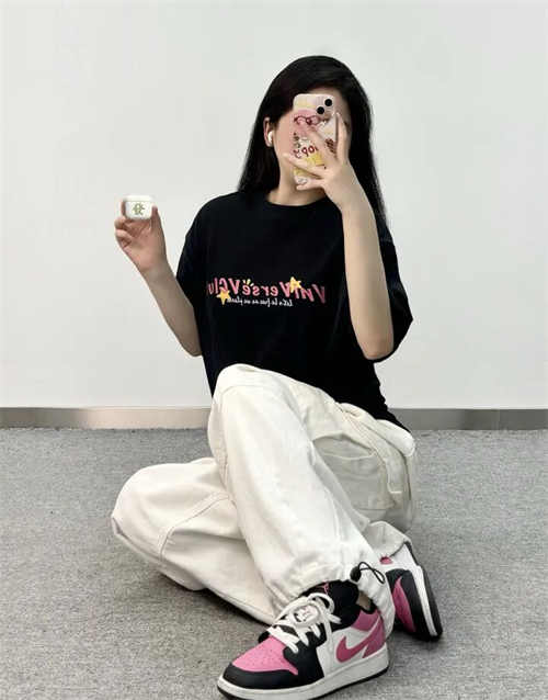 조던 1 로우 핑크시클 554723-106 photo review