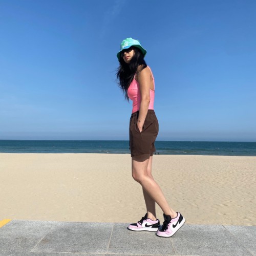 조던 1 로우 라이트 아크틱 핑크 554723-601 photo review