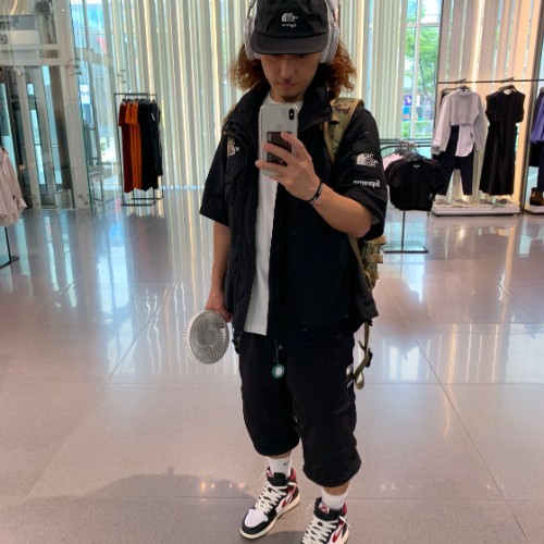 조던 1 레트로 하이 OG 짐레드 555088-061 photo review