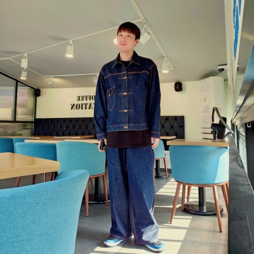 조던 1 레트로 하이 OG 다크 마리나 블루 555088-404 photo review