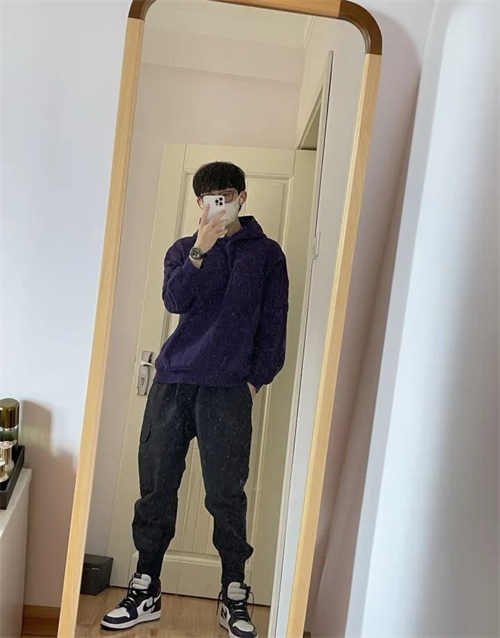 조던 1 레트로 하이 OG 코트 퍼플 2020 555088-500 photo review