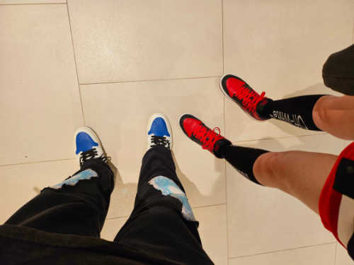 조던 1 레트로 하이 OG 브레드 밴드 2016 575441-001 photo review