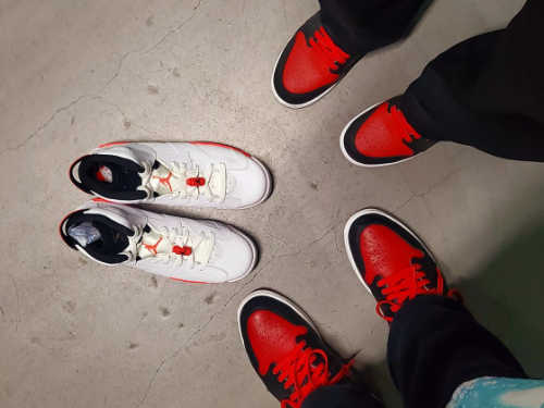 조던 1 레트로 하이 OG 브레드 밴드 2016 575441-001 photo review