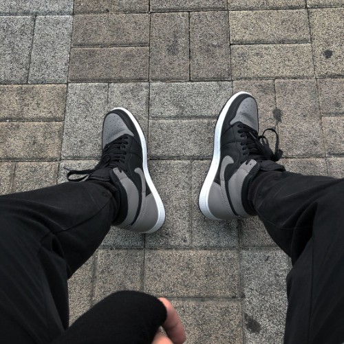 조던 1 레트로 하이 OG 쉐도우 2018 575441-013 photo review