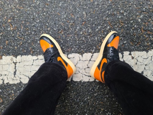 조던 1 레트로 하이 OG 쉐터드 백보드 3.0 575441-028 photo review