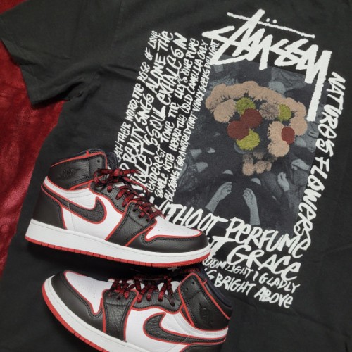 조던 1 레트로 하이 OG 블러드라인 575441-062 photo review