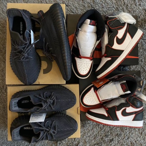 조던 1 레트로 하이 OG 블러드라인 575441-062 photo review