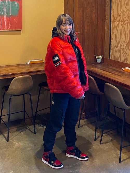 조던 1 레트로 하이 OG 페이턴트 브레드 575441-063 photo review