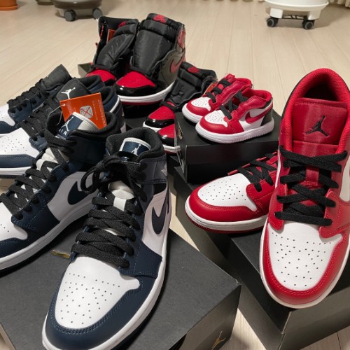 조던 1 레트로 하이 OG 페이턴트 브레드 575441-063 photo review