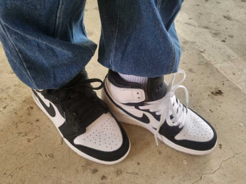 조던 1 레트로 하이 OG 블리치드 코랄 575441-108 photo review