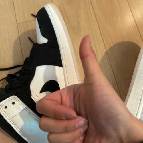 조던 1 레트로 하이 OG 블리치드 코랄 575441-108 photo review