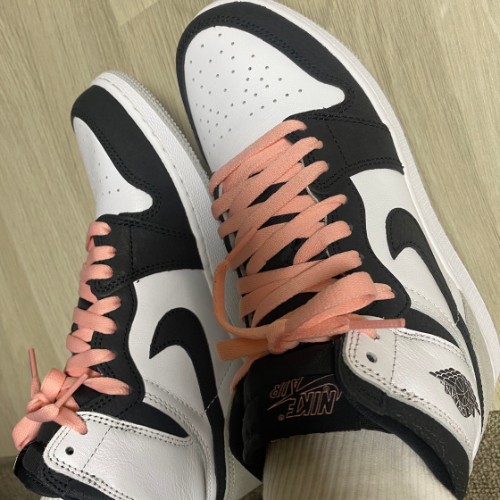 조던 1 레트로 하이 OG 블리치드 코랄 575441-108 photo review