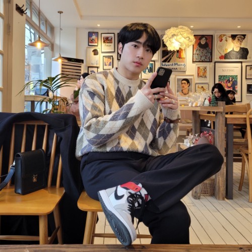 조던 1 레트로 하이 OG 라이트 스모크 그레이 575441-126 photo review