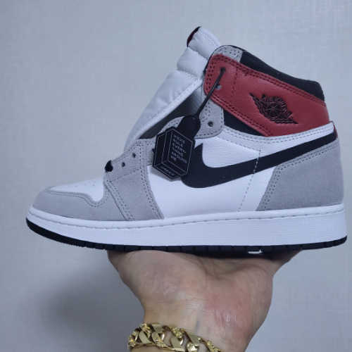 조던 1 레트로 하이 OG 라이트 스모크 그레이 575441-126 photo review