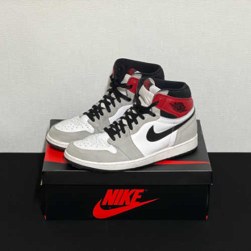 조던 1 레트로 하이 OG 라이트 스모크 그레이 575441-126 photo review