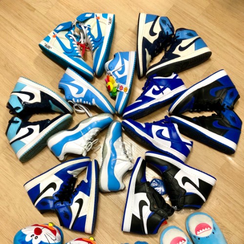 조던 1 레트로 하이 게임 로얄 575441-403 photo review