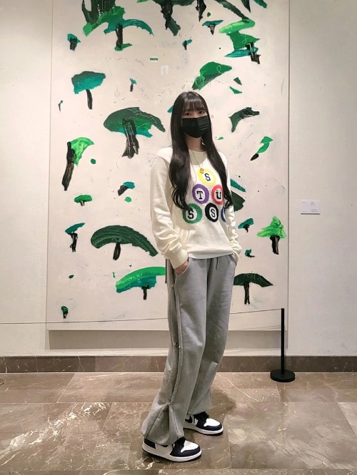 조던 1 레트로 하이 OG 코트 퍼플 2020 575441-500 photo review