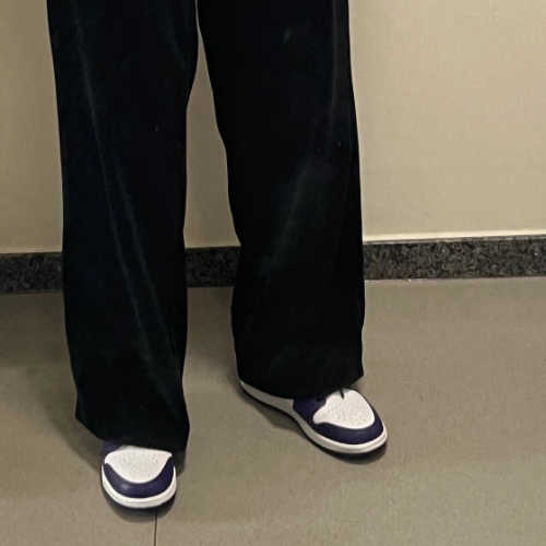 조던 1 레트로 하이 OG 코트 퍼플 2020 575441-500 photo review