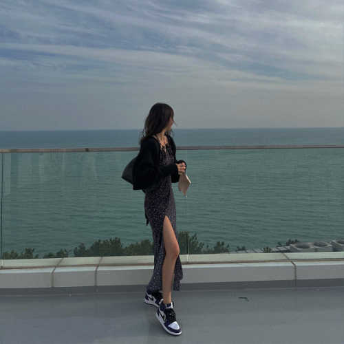 조던 1 레트로 하이 OG 코트 퍼플 2020 575441-500 photo review