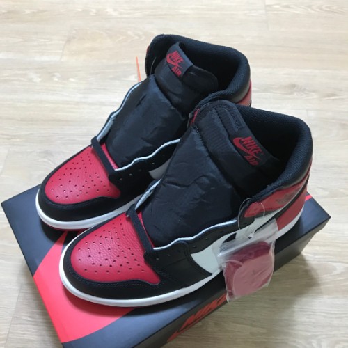 조던 1 레트로 하이 OG 브레드 토 575441-610 photo review