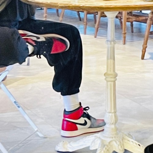 조던 1 레트로 하이 OG 브레드 토 575441-610 photo review