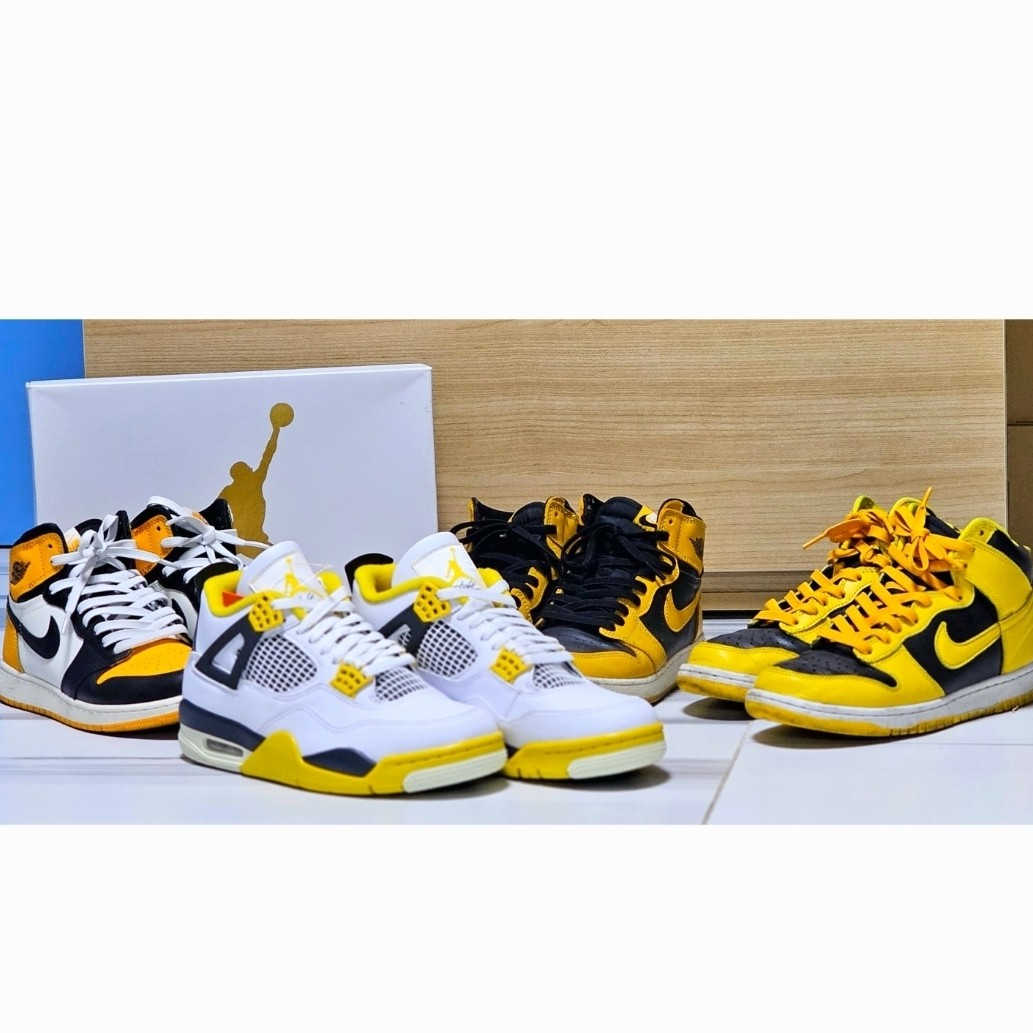 조던 1 레트로 하이 OG 폴른 575441-701 photo review