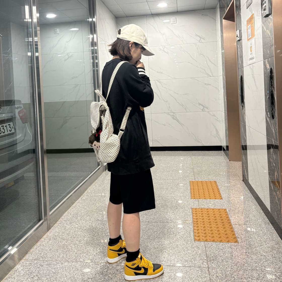 조던 1 레트로 하이 OG 폴른 575441-701 photo review