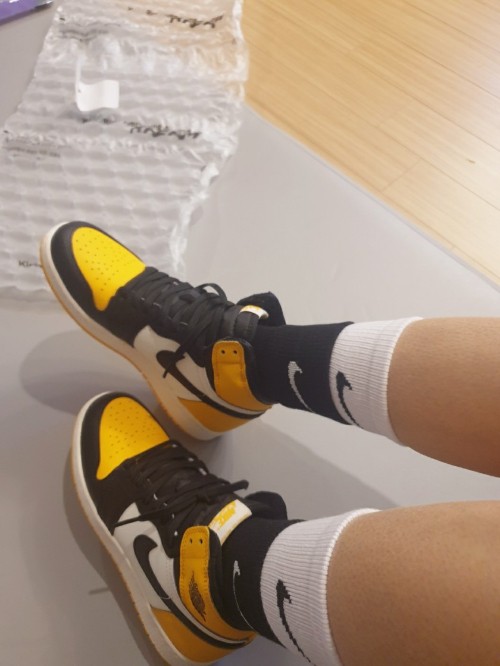 조던 1 레트로 하이 OG 택시 575441-711 photo review