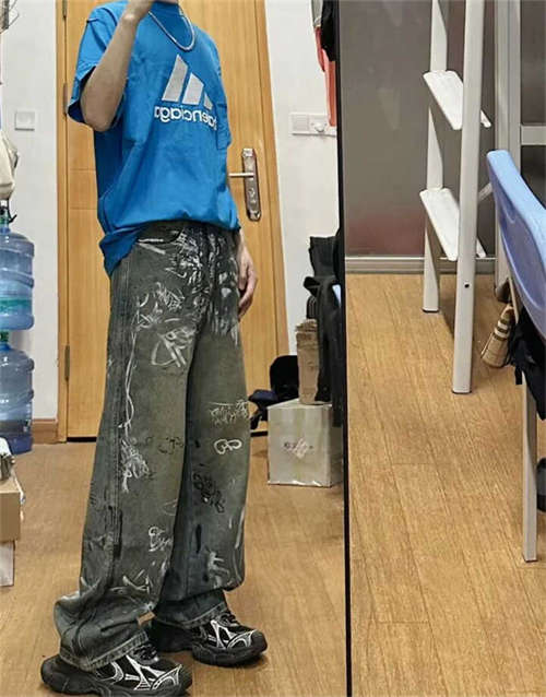 발렌시아가 3XL 스니커즈 블랙 화이트 734734W3XL11090 photo review