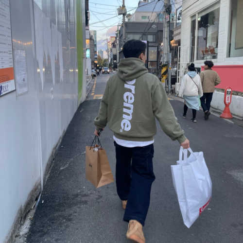 나이키 에어포스 1 하이 '07 LV8 WB 플랙스 882096-200 photo review