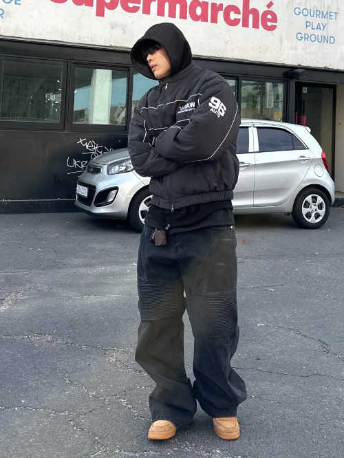 나이키 에어포스 1 하이 '07 LV8 WB 플랙스 882096-200 photo review