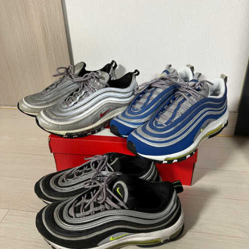 나이키 에어맥스 97 실버불렛 2016/2017 884421-001 photo review