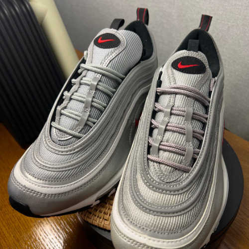 나이키 에어맥스 97 실버불렛 2016/2017 884421-001 photo review