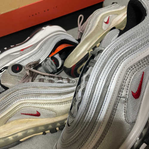 나이키 에어맥스 97 실버불렛 2016/2017 884421-001 photo review