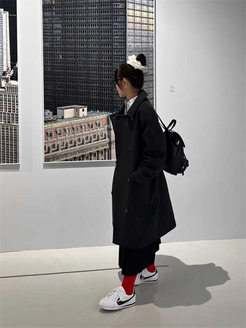 나이키 코르테즈 베이직 SL 화이트 블랙 904764-102 photo review