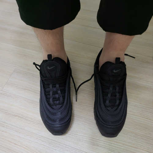 나이키 에어맥스 97 블랙 다크 그레이 921733-001 photo review