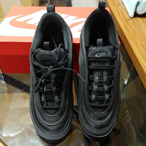 나이키 에어맥스 97 블랙 다크 그레이 921733-001 photo review