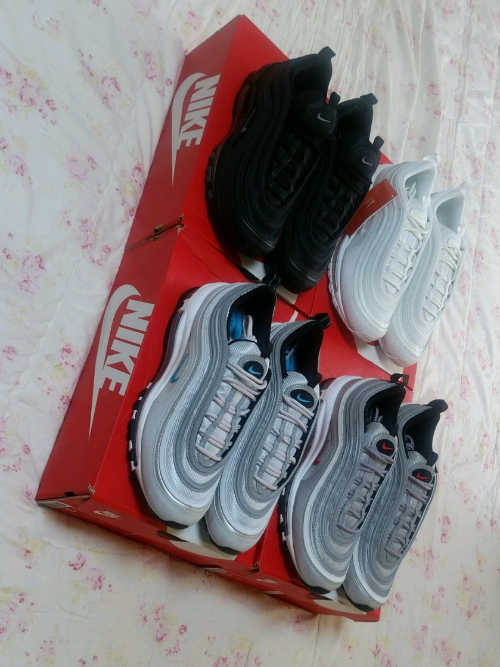 나이키 에어맥스 97 블랙 다크 그레이 921733-001 photo review