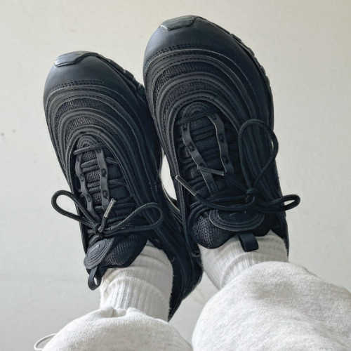 나이키 에어맥스 97 블랙 다크 그레이 921733-001 photo review