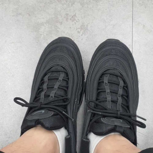 나이키 에어맥스 97 블랙 다크 그레이 921733-001 photo review