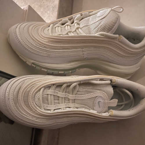 나이키 에어맥스 97 트리플 화이트 921733-100 photo review