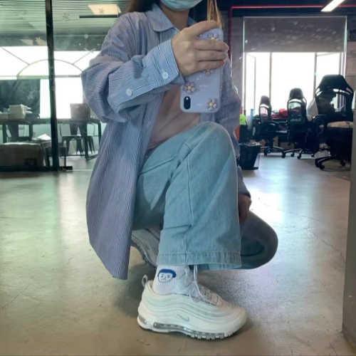 나이키 에어맥스 97 트리플 화이트 921733-100 photo review