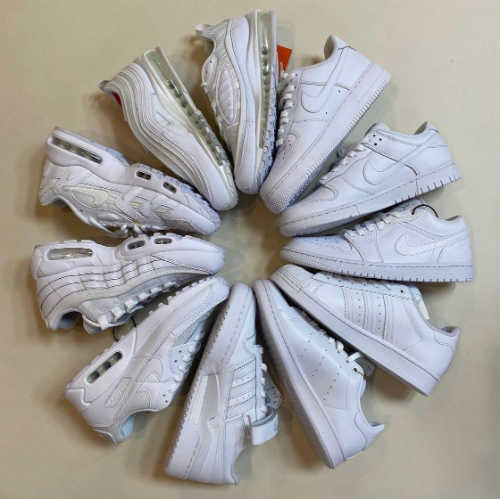 나이키 에어맥스 97 트리플 화이트 921733-100 photo review