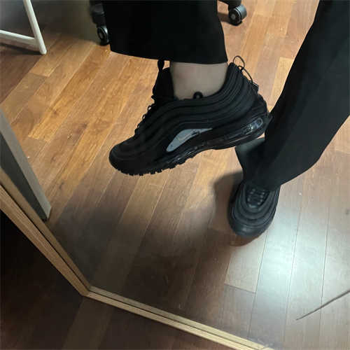 나이키 에어맥스 97 블랙 화이트 앤트러사이트 921826-015 photo review