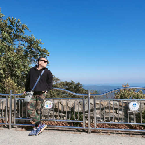 나이키 에어맥스 97 미드나잇 네이비 하바네로 레드 921826-403 photo review