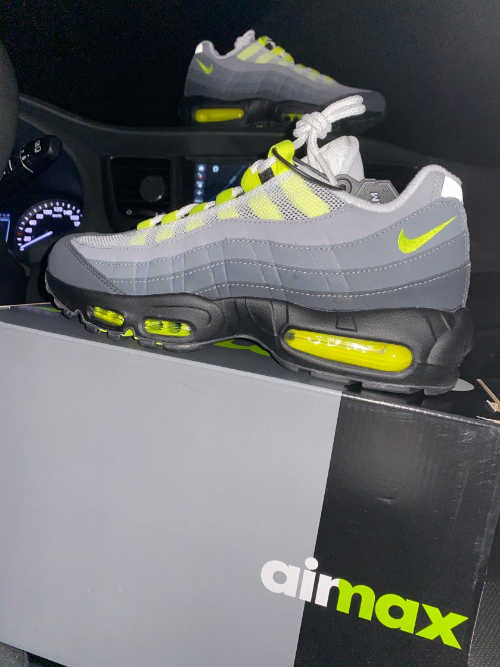 나이키 에어맥스 97 미드나잇 네이비 하바네로 레드 921826-403 photo review