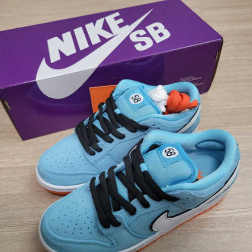 나이키 SB 덩크 로우 프로 블루 칠 BQ6817-401 photo review