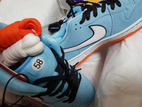 나이키 SB 덩크 로우 프로 블루 칠 BQ6817-401 photo review