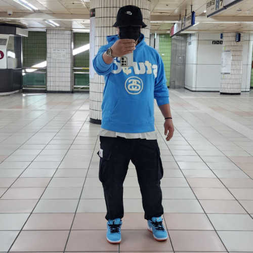 나이키 SB 덩크 로우 프로 블루 칠 BQ6817-401 photo review